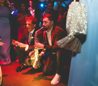 DJ & Saxophone — 1
